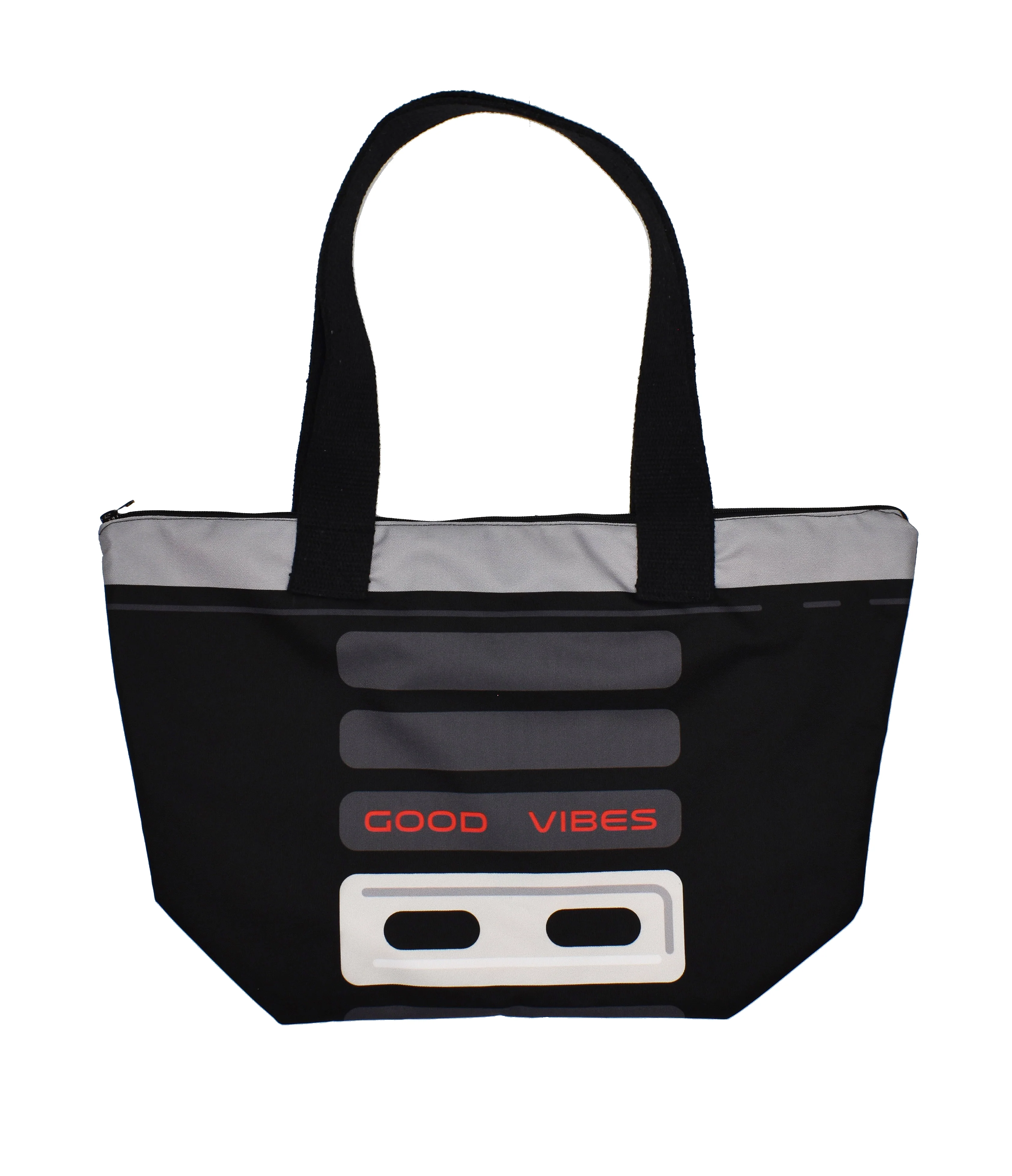'8-Bit' Jumbo Zippered Tote - Image 5