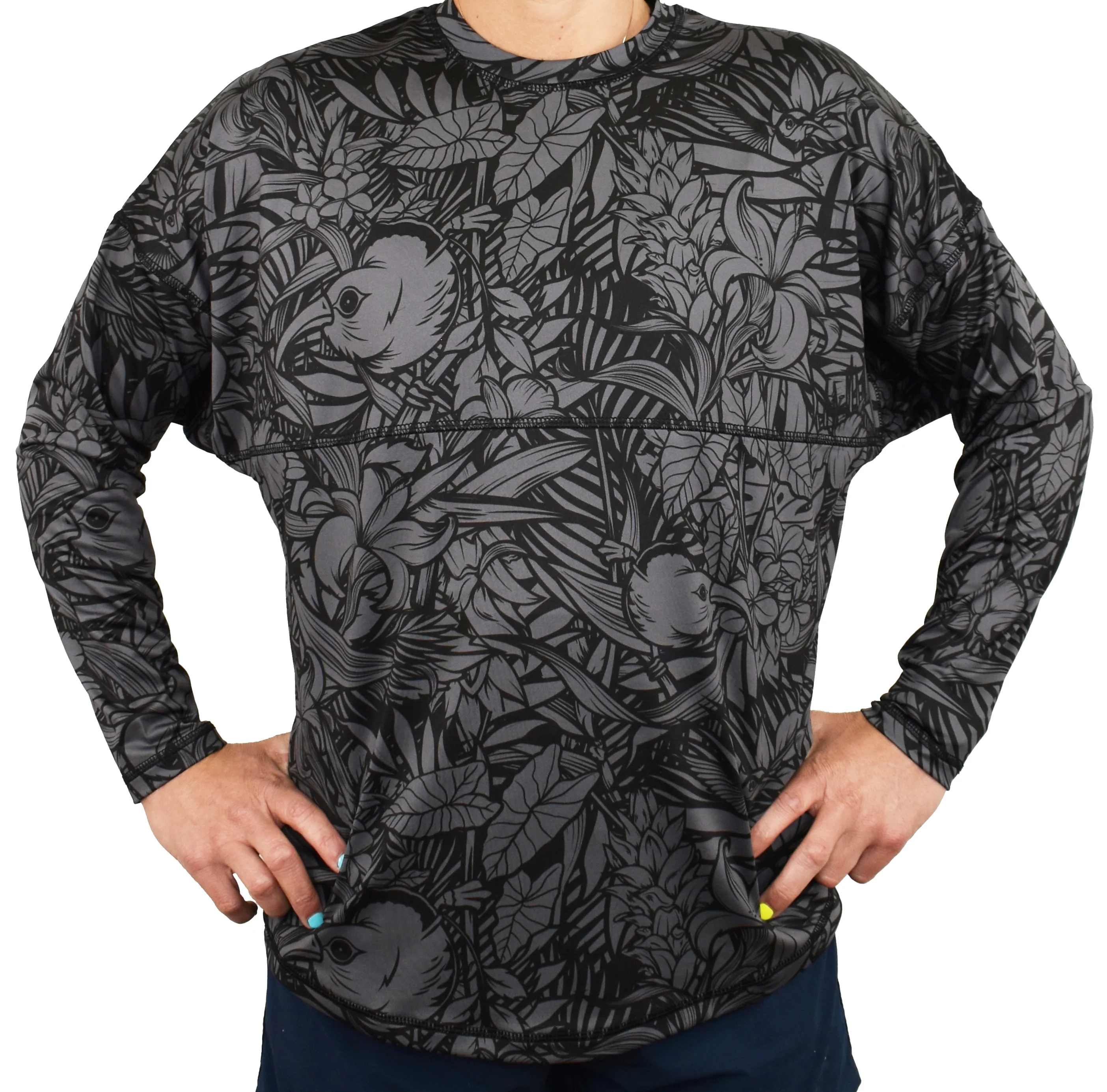 'Charcoal Ohana' Water Jersey/Rash Guard - Image 3