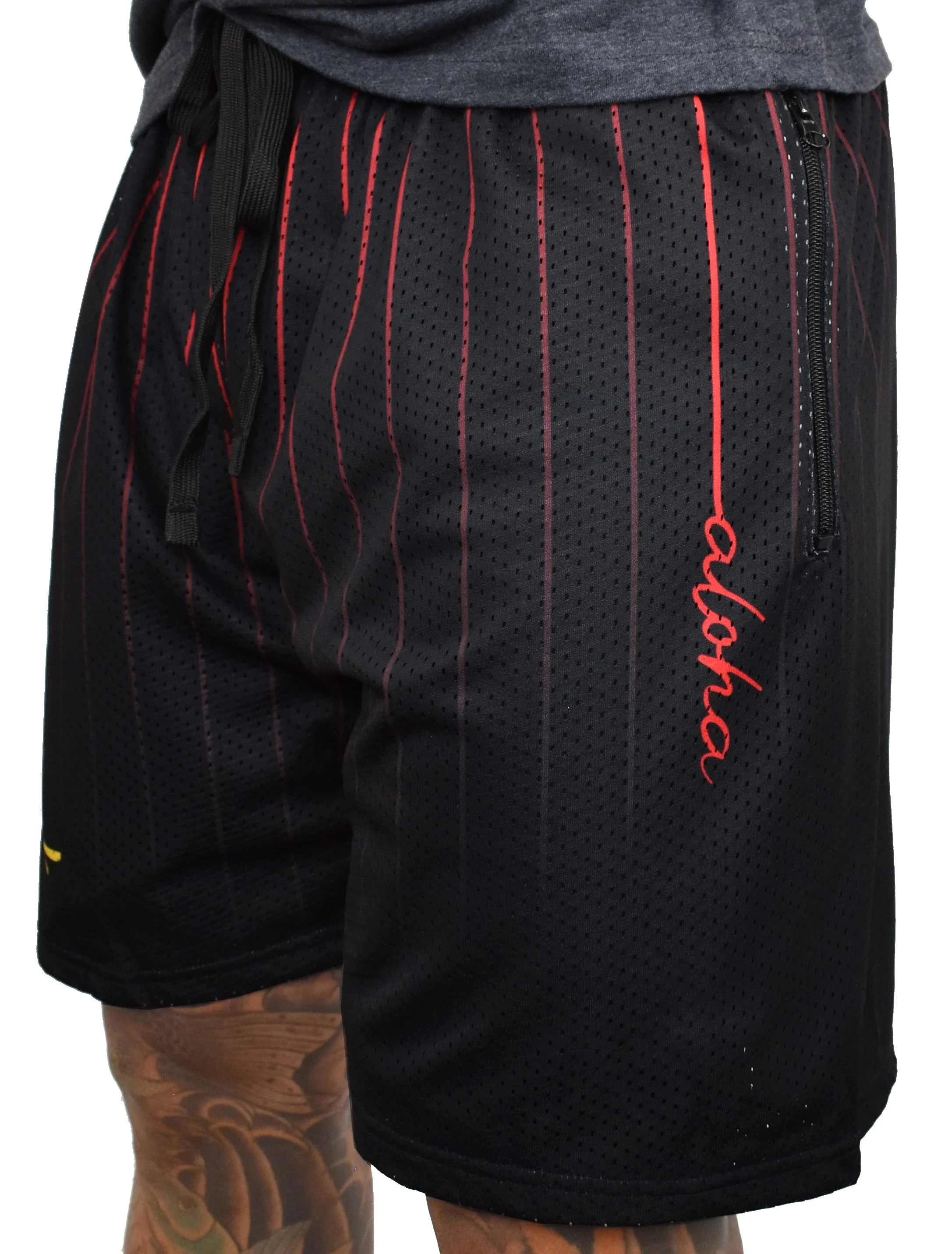 Men's 'Aloha Friday Myna' GYM Shorts - Image 4